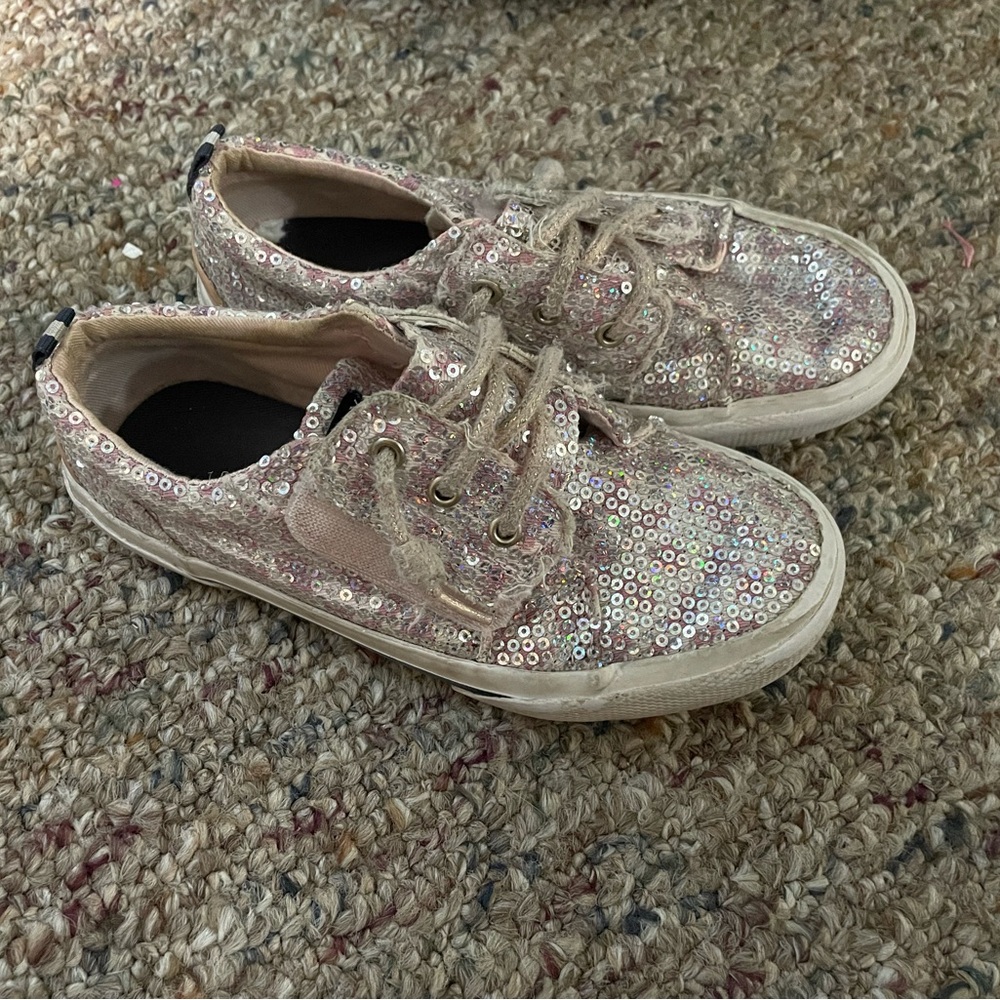 Sequin Sperry’s for toddler size 12.